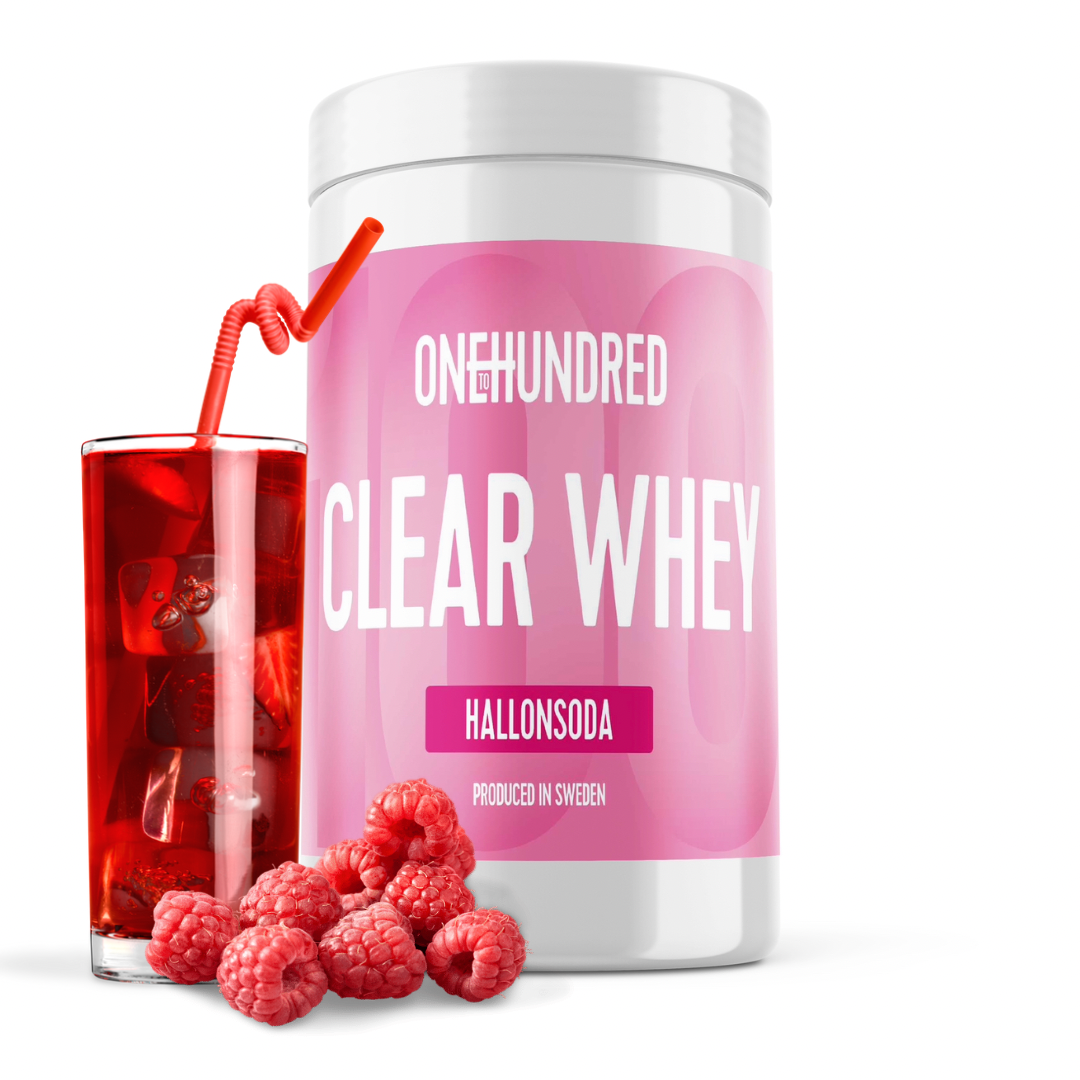 Clear whey Hallonsoda 400 g