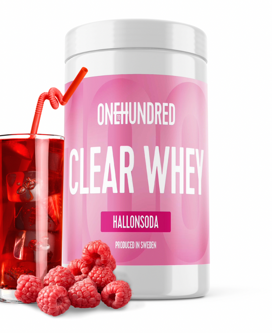 Clear whey Hallonsoda 400 g
