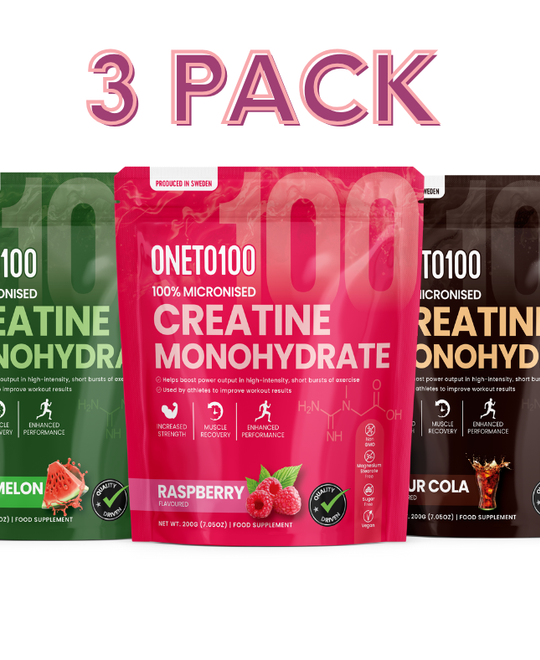 Kreatin smaksatt 3 pack