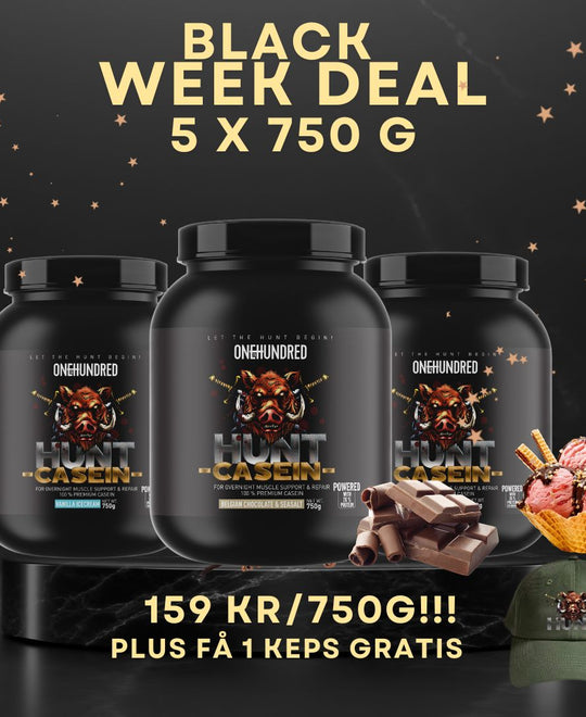 Kasein MEGAPACK 5 st x 750 g, 159 kr/st !! Mixa själv smaker