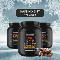 Kasein 3 st x 750 g, 179 kr/st !! Mixa själv smaker