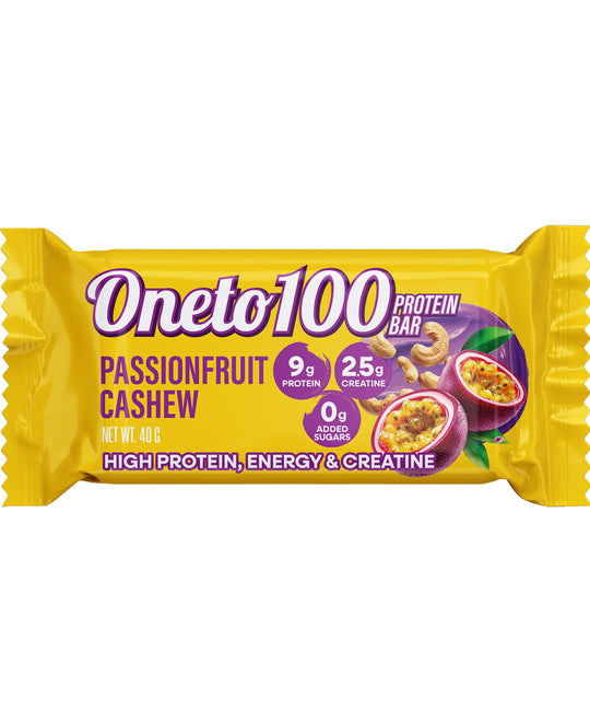 Kreatin Proteinbar Passionfruit/Cashew 40 g x 18, spara 211 kr
