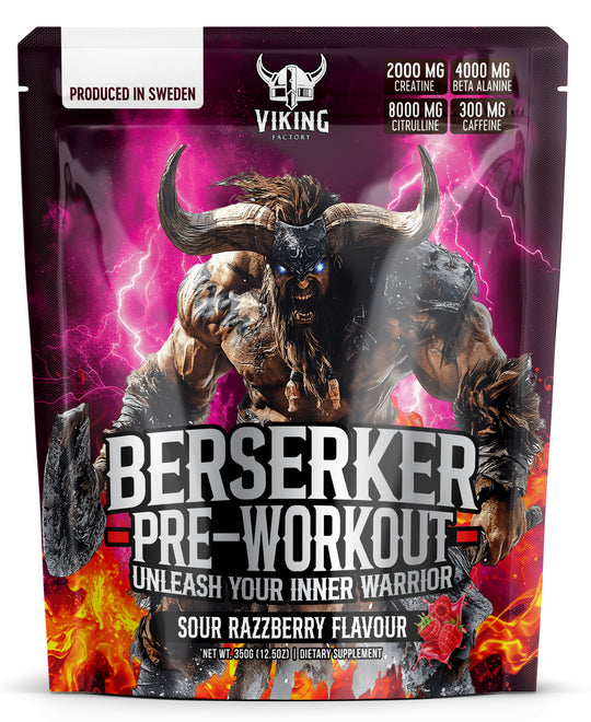 PWO BERSERKER SOUR RAZZBERRY 350 G