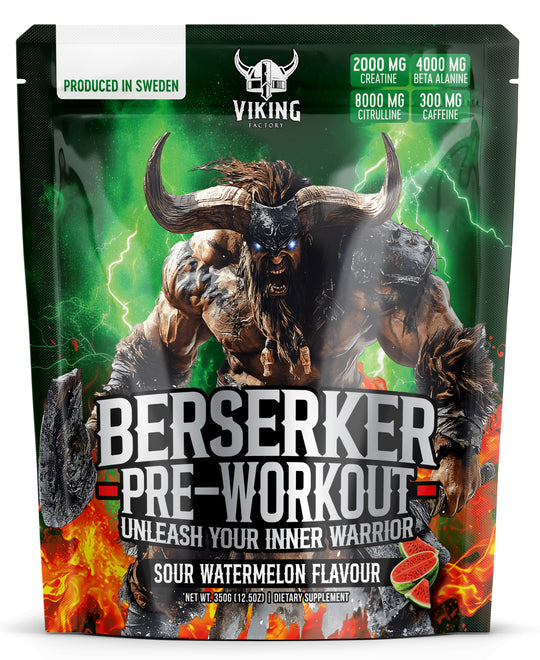 PWO BERSERKER Sura Vattenmeloner 350 g