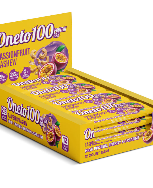 Kreatin Proteinbar Passionfruit/Cashew 40 g x 18, spara 211 kr
