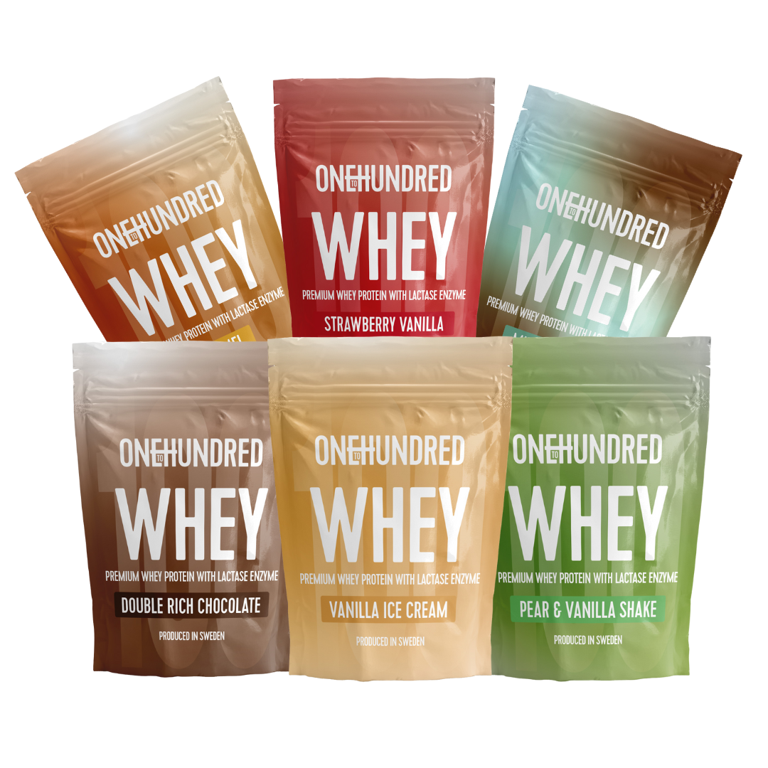 MEGAPACK WHEY 6x1 kg Välj smaker 6 kg! SUPERPRIS 279KR/KG!