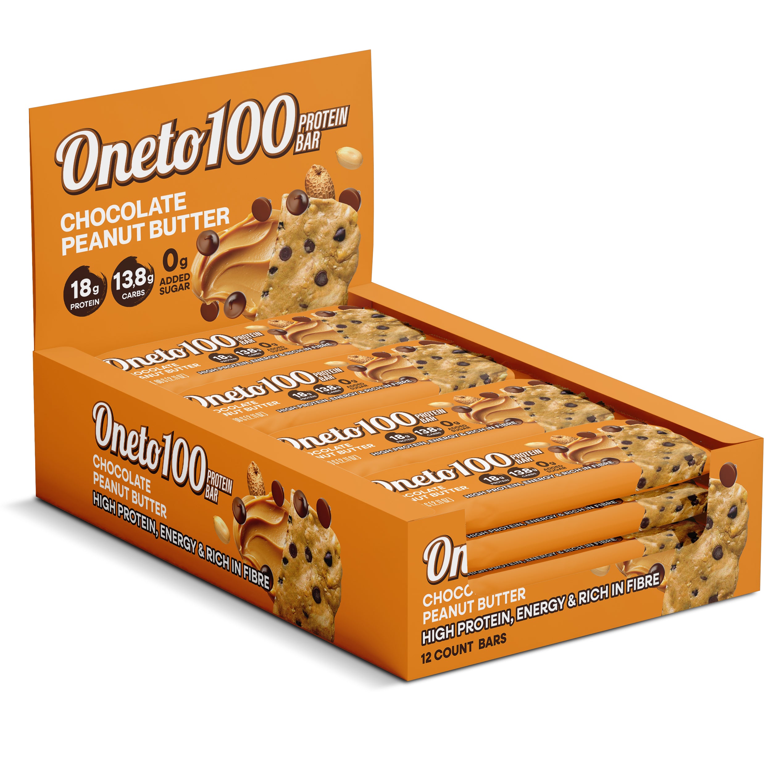 Protein bar Peanutbutter Chocolate 60 g x 12
