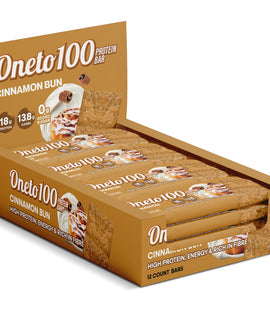 Protein Bar Cinnamon Bun 60 g x 12 kort datum 10 kr/bar! 08/2025