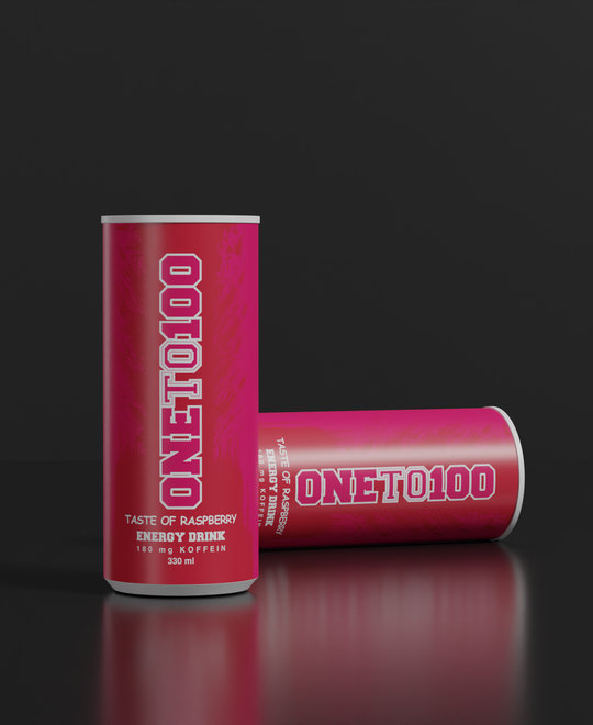 Oneto100 ENERGY Raspberry 330 ml