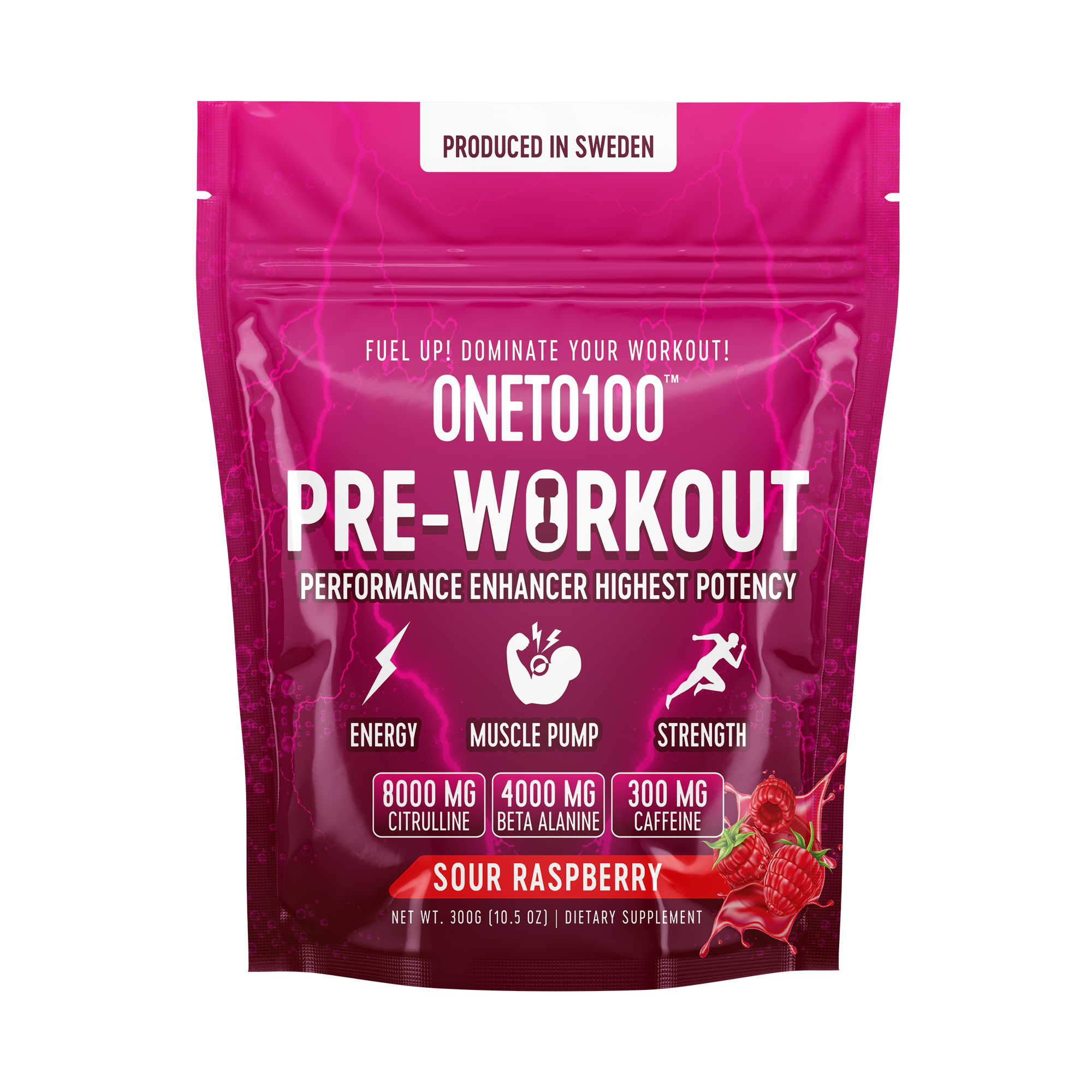 Pre workout 4 pack, SUPERDEAL 99 kr/st