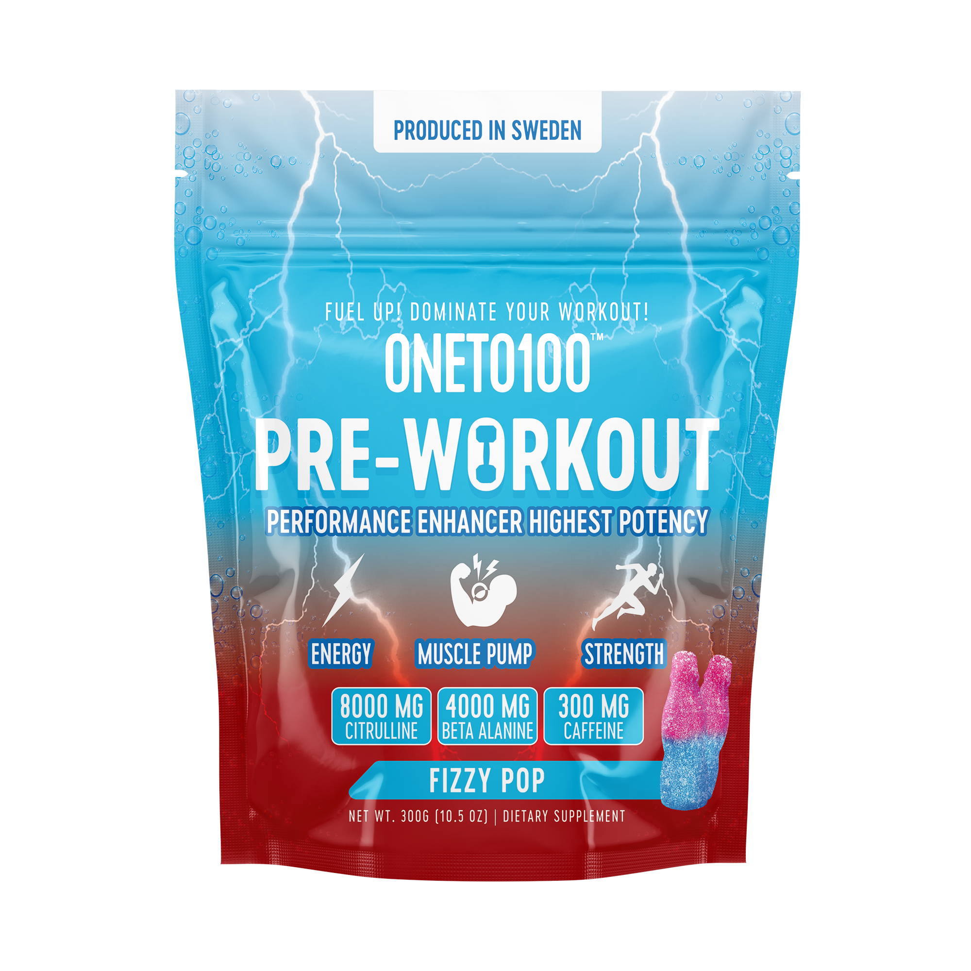 Pre workout 4 pack, SUPERDEAL 99 kr/st